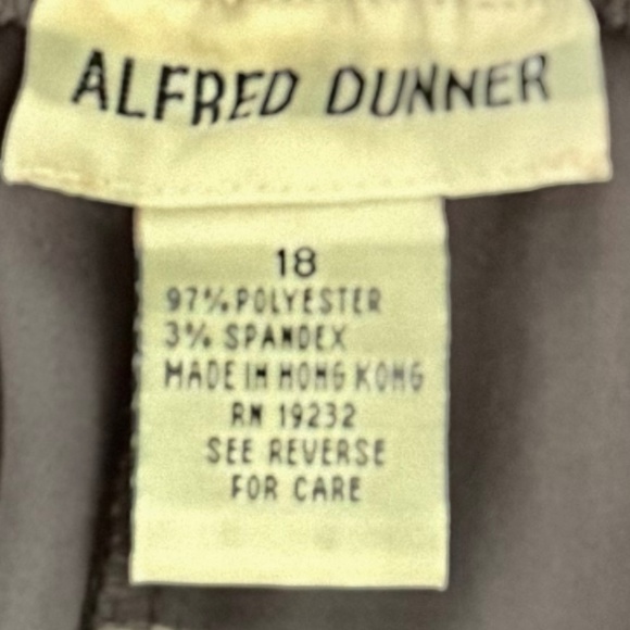 Vintage Alfred Dunner 2-Piece Women's Knit Sweater Set Heather Purple Sz XL/18 - Picture 10 of 10